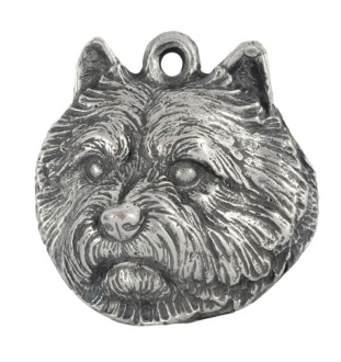 Norwich Terrier brelok posrebrzany Art-Dog